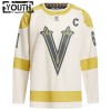 Dresovi Vegas Golden Knights Mark Stone Adidas 2023-24 Winter Classic Cream Authentic - Dječji